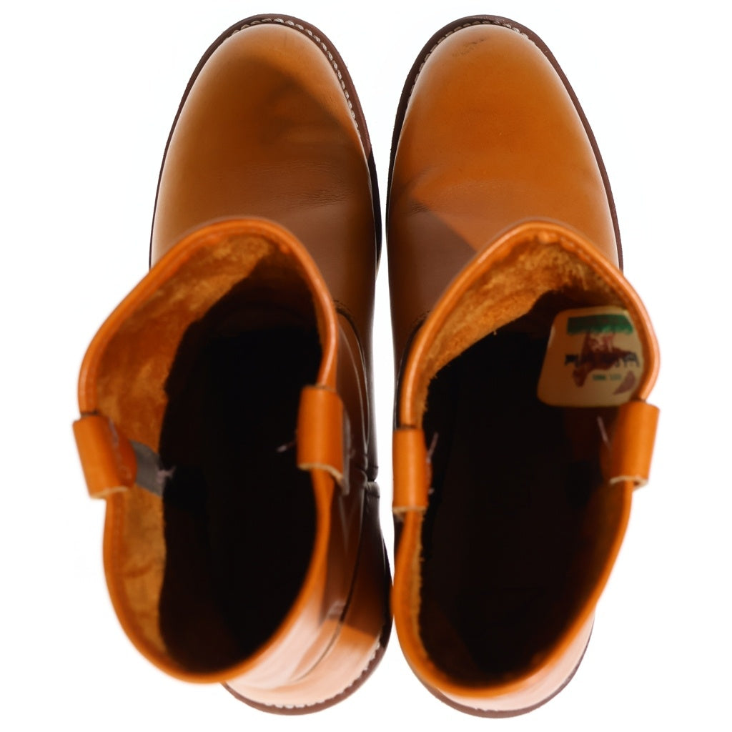 RED WING(レッド ウイング) 9866 PECOS BOOTS ペコスブーツ 復刻犬タグ ハイカットレザーブーツ ブラウン