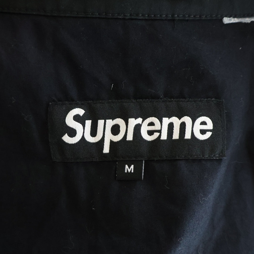 SUPREME(シュプリーム) 17SS×M.C.ESCHER Trench Coat マウリッツエッシャー 総柄プリント トレンチコート ブラック