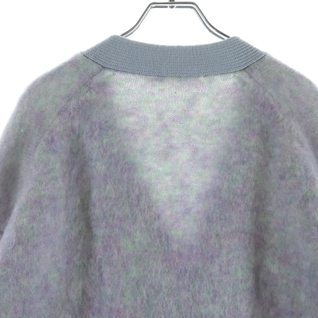 Acne Studios(アクネ ストゥディオズ) 21AW ウールモヘヤカーディガン ブルー FN-WN-KNIT000515 レディース