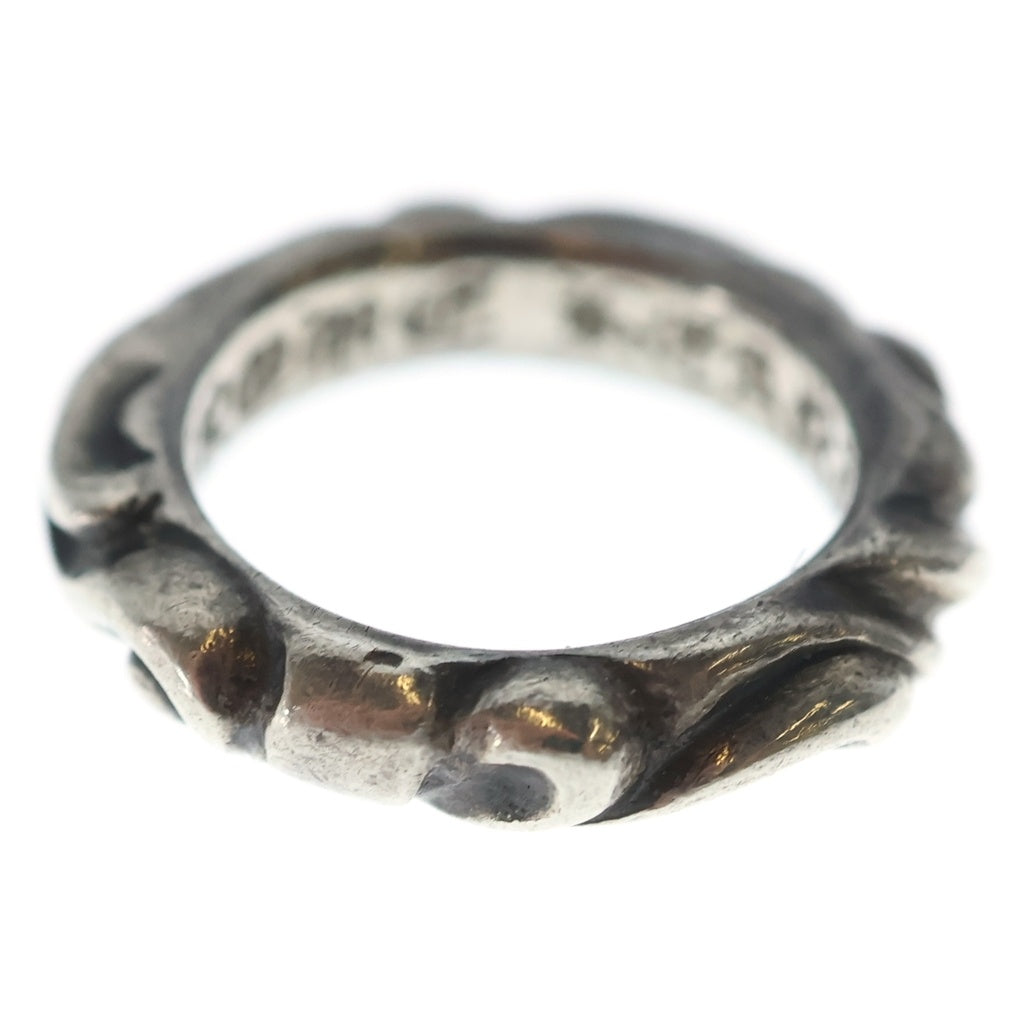 CHROME HEARTS(クロムハーツ) SCRL BAND スクロールバンド リング シルバー BCA351 レディース