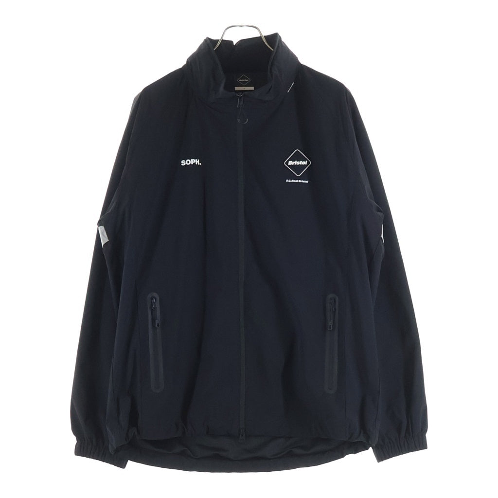 F.C.R.B./F.C.Real Bristol/FCRB(エフシーアールビー/エフシーレアルブリストル) 23 FLIGHT SUITIT JACKET トゥエンティスリー フライトスーツ ジャケット ナイロンジャケット ブラック FCRB-222132