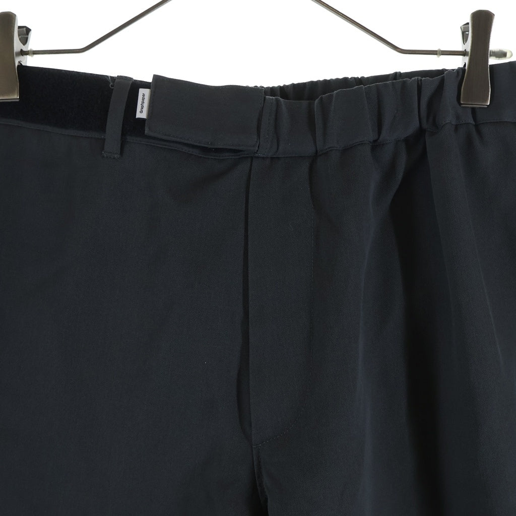 Graphpaper(グラフペーパー) Scale Off Wool Chef Pants グラフペーパー スケール オブ ウール シェフパンツ グレー GM223-40053B