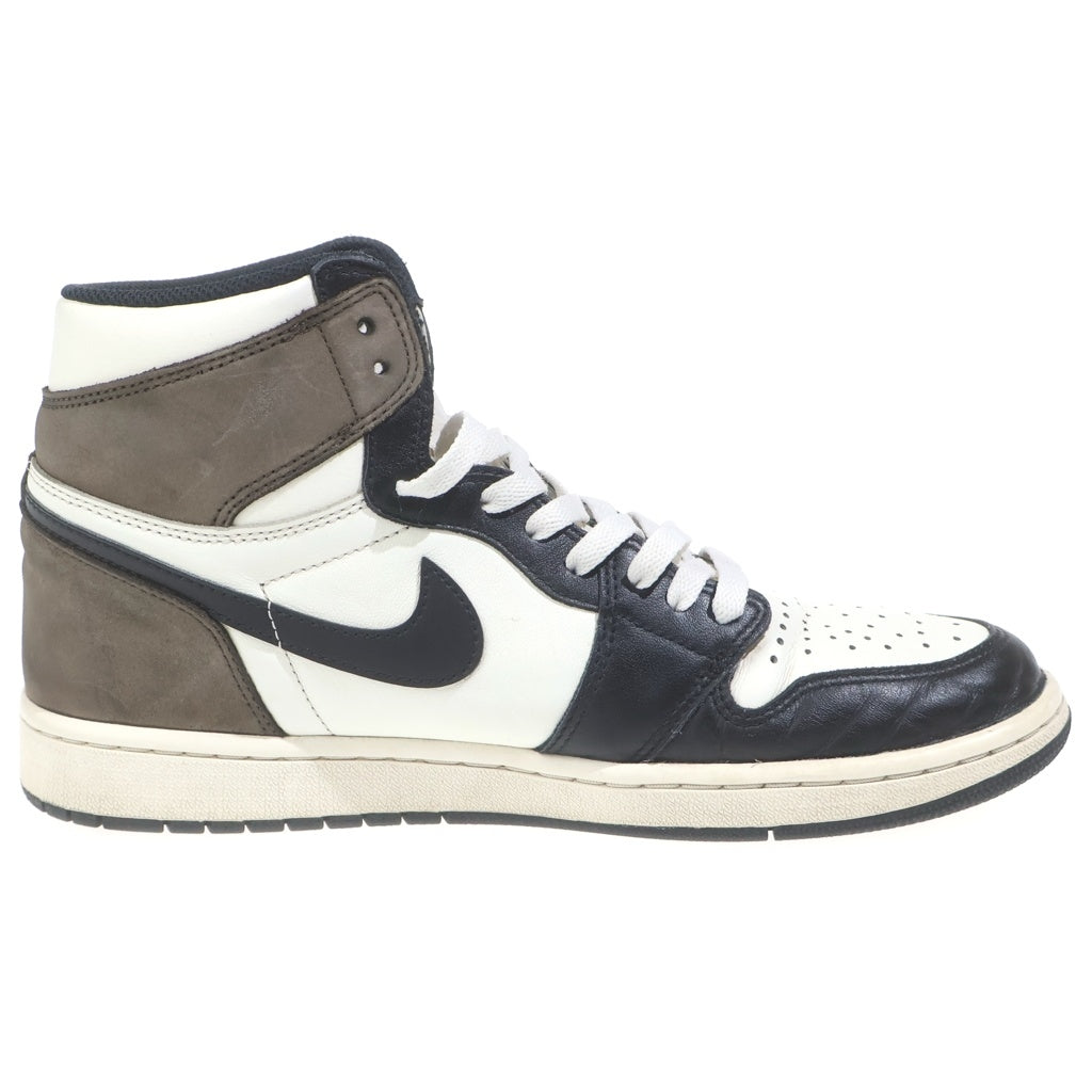 NIKE(ナイキ) AIR JORDAN 1 HIGH OG エアジョーダン1 ダークモカ ハイカットスニーカー ブラウン/ブラック US10.5/28.5cm 555088-105