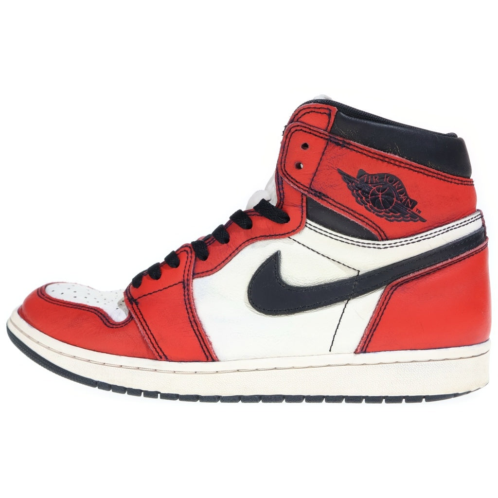 NIKE(ナイキ) SB AIR JORDAN 1 RETRO HIGH OG LA TO CHICAGO エアジョーダン1 レトロ ハイカットスニーカー レッド/ホワイト US10.5/28.5cm CD6578-507