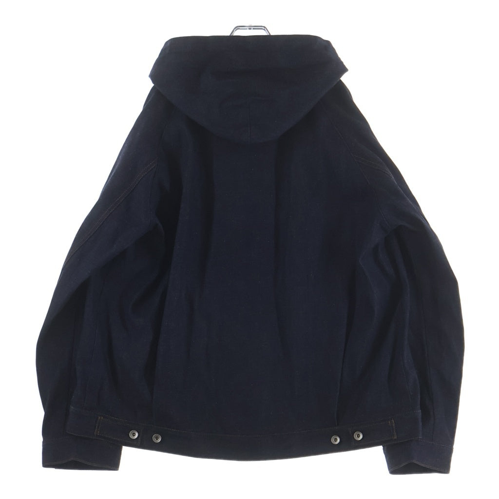 Sacai(サカイ) 25SS DENIM HOODIE フーデット デニムジャケット インディゴ 25-03646M