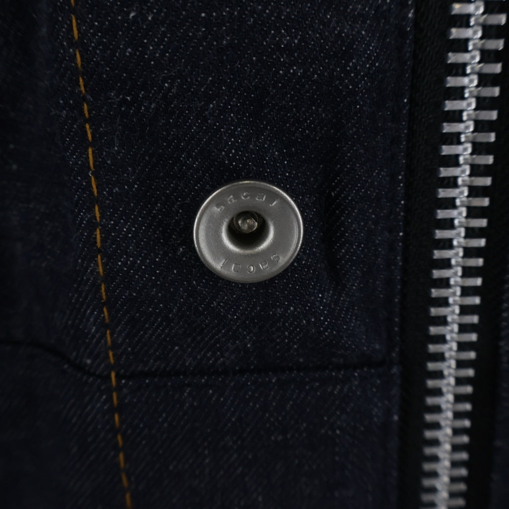 Sacai(サカイ) 25SS DENIM HOODIE フーデット デニムジャケット