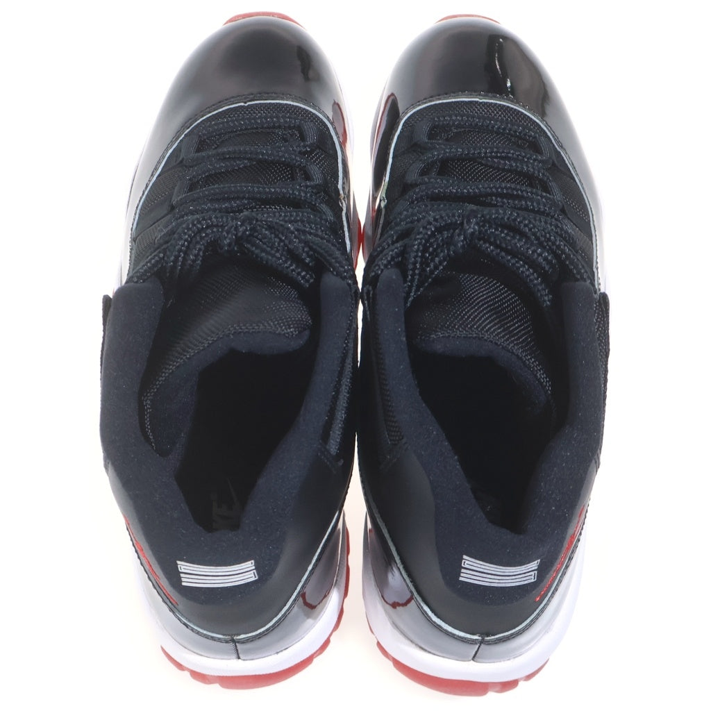 NIKE(ナイキ) AIR JORDAN 11 RETRO BRED エアジョーダン11 レトロ ブレッド ハイカットスニーカー ブラック/レッド US9.5/27.5cm 378037-061