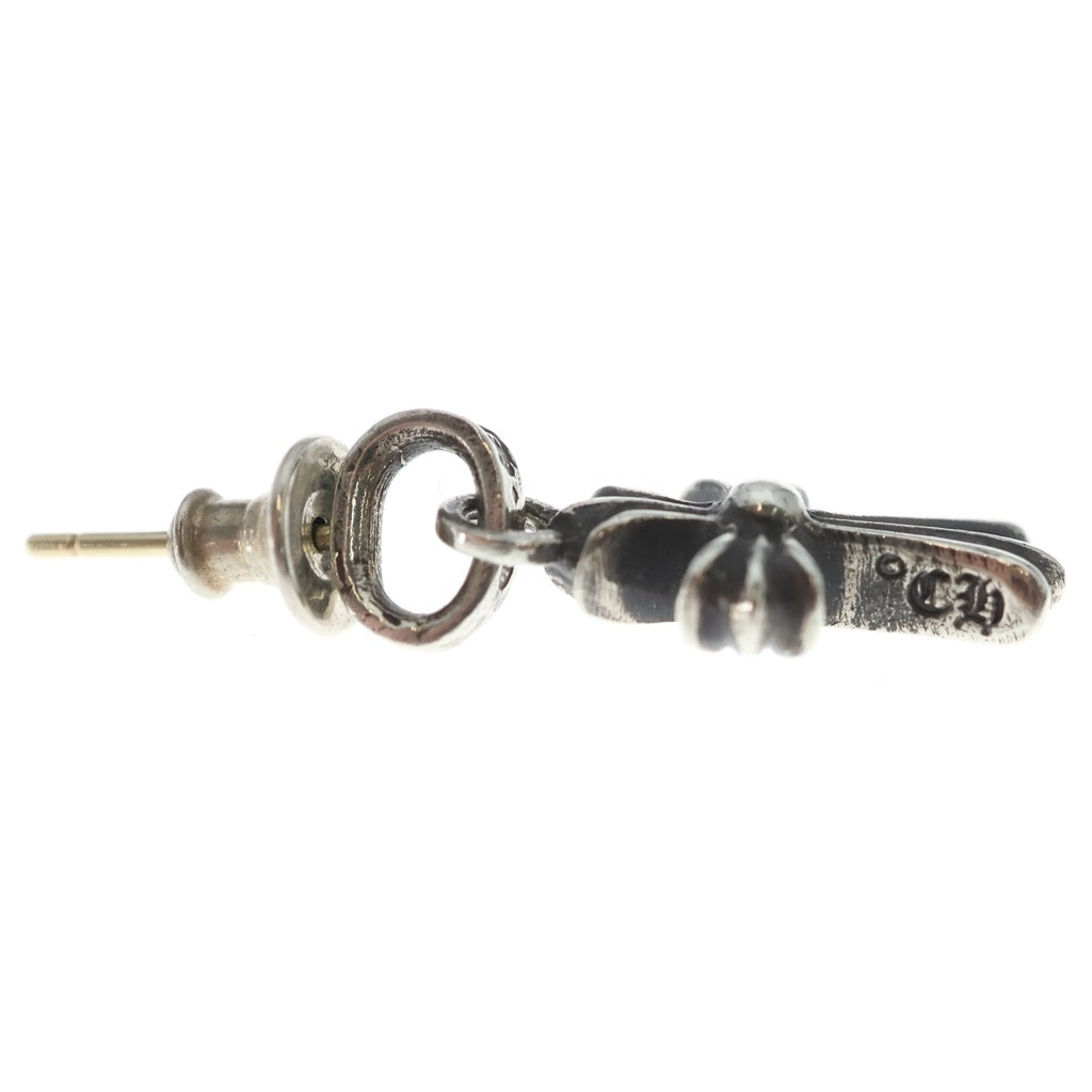 CHROME HEARTS(クロムハーツ) BBY F PPRCHN ベイビーファットクロス ドロップピアス シルバー BCA090