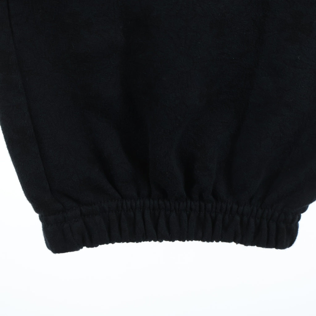 CHROME HEARTS(クロムハーツ) CH PLUS SIDE LOGO SWEAT PANTS 総柄 サイドロゴ スウェット ホースシュー プリント ロングパンツ ブラック