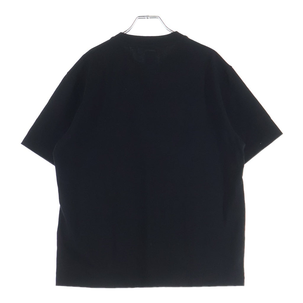 NO BRAND(ノーブランド) 26SS VOWELS バウルズ BLUR TEE ブラ クルーネック 半袖Tシャツ カットソー ブラック VO26SS-T003-99-0