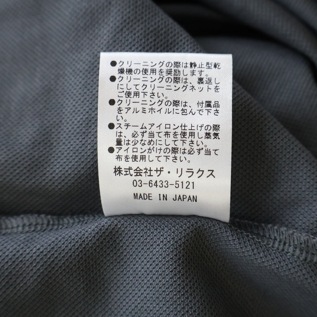 The CLASIK(ザクラシック) 24SS CLASSIC POLO SHIRTS クラシック コットン 半袖ポロシャツ グレー CKCS-070