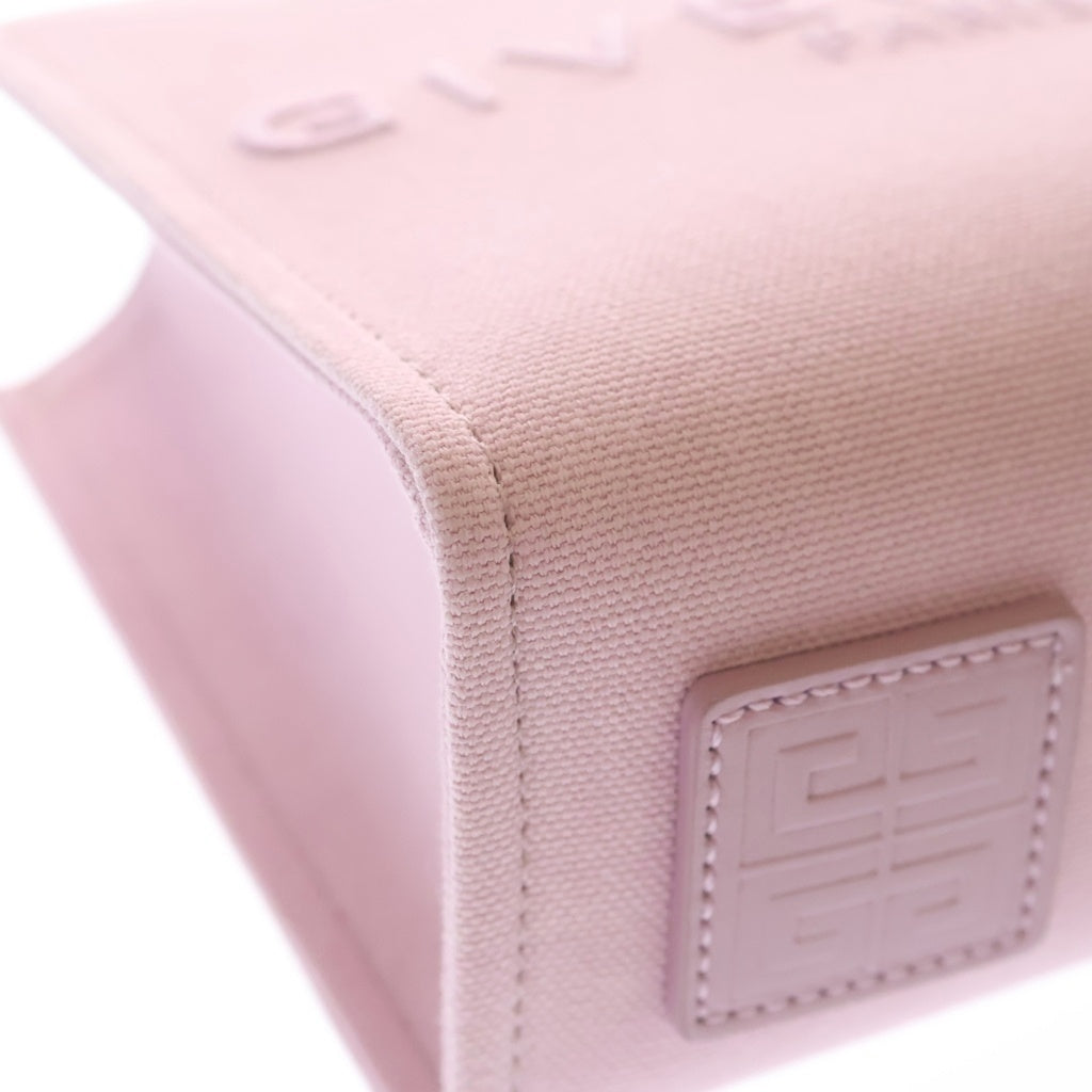 GIVENCHY(ジバンシィ) MINI G SHOPPING TOTE ミニジー ショッピングトート 2WAYトートバッグ ショルダーバッグ ピンク KUH0293 レディース