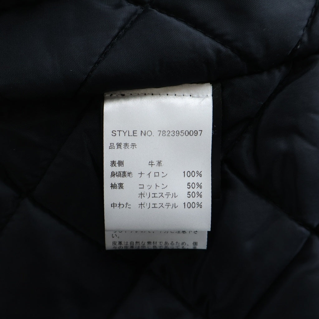 SCHOTT(ショット) 618 RIDERS レザー ダブル ライダースジャケット ブラック 7823950097