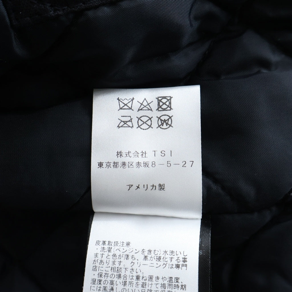 SCHOTT(ショット) 618 RIDERS レザー ダブル ライダースジャケット ブラック 7823950097