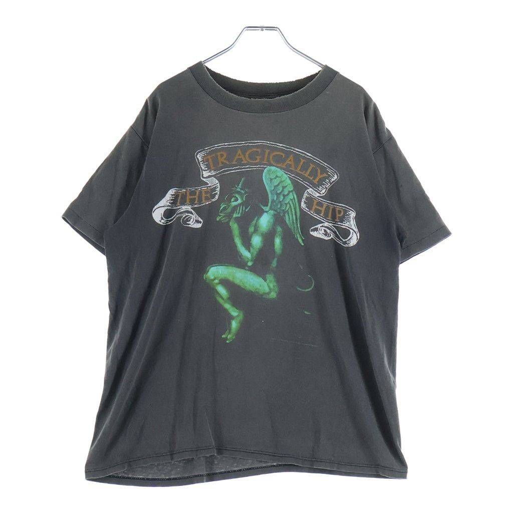 VINTAGE(ヴィンテージ) 90S VINTAGE THE TRAGICALLY HIP BROCKUM ヴィンテージ ザ トラジカリー ヒップ クルーネック半袖Tシャツ カットソー グレー
