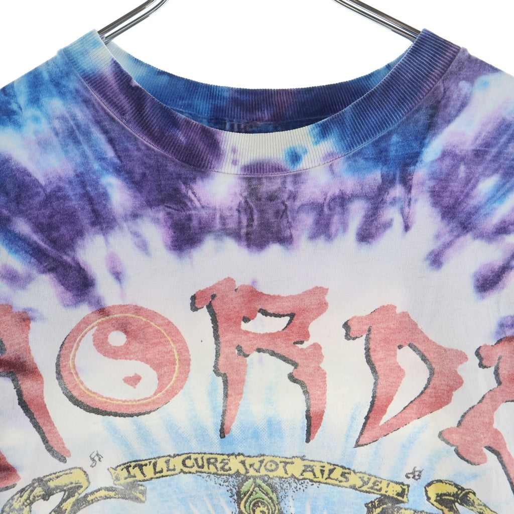 VINTAGE(ヴィンテージ) 90S VINTAGE 1995 HORDE FESTIVAL TOUR TEE ヴィンテージ クルーネック半袖Tシャツ カットソー タイダイ柄 マルチカラー