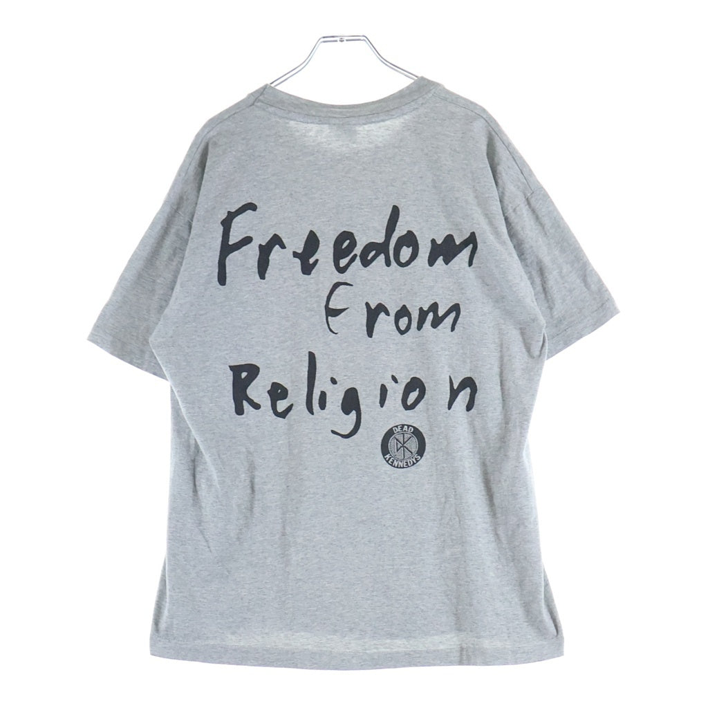 VINTAGE(ヴィンテージ) 80S VINTAGE DEAD KENNEDYS IN GOD WE TRUST INC ヴィンテージ デッド ケネディーズ インゴッドウィー トラスト クルーネック半袖Tシャツ カットソー グレー