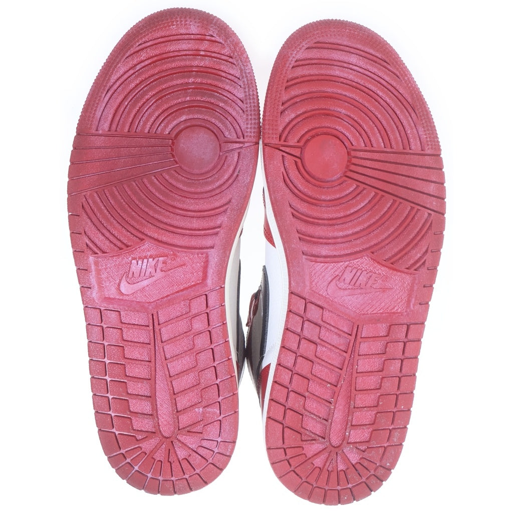 NIKE(ナイキ) AIR JORDAN 1 HIGH OG LOST&FOUND CHICAGO エアジョーダン1 ロストアンドファウンド シカゴ ハイカットスニーカー ホワイト/レッド US7.5/25.5cm DZ5485-612