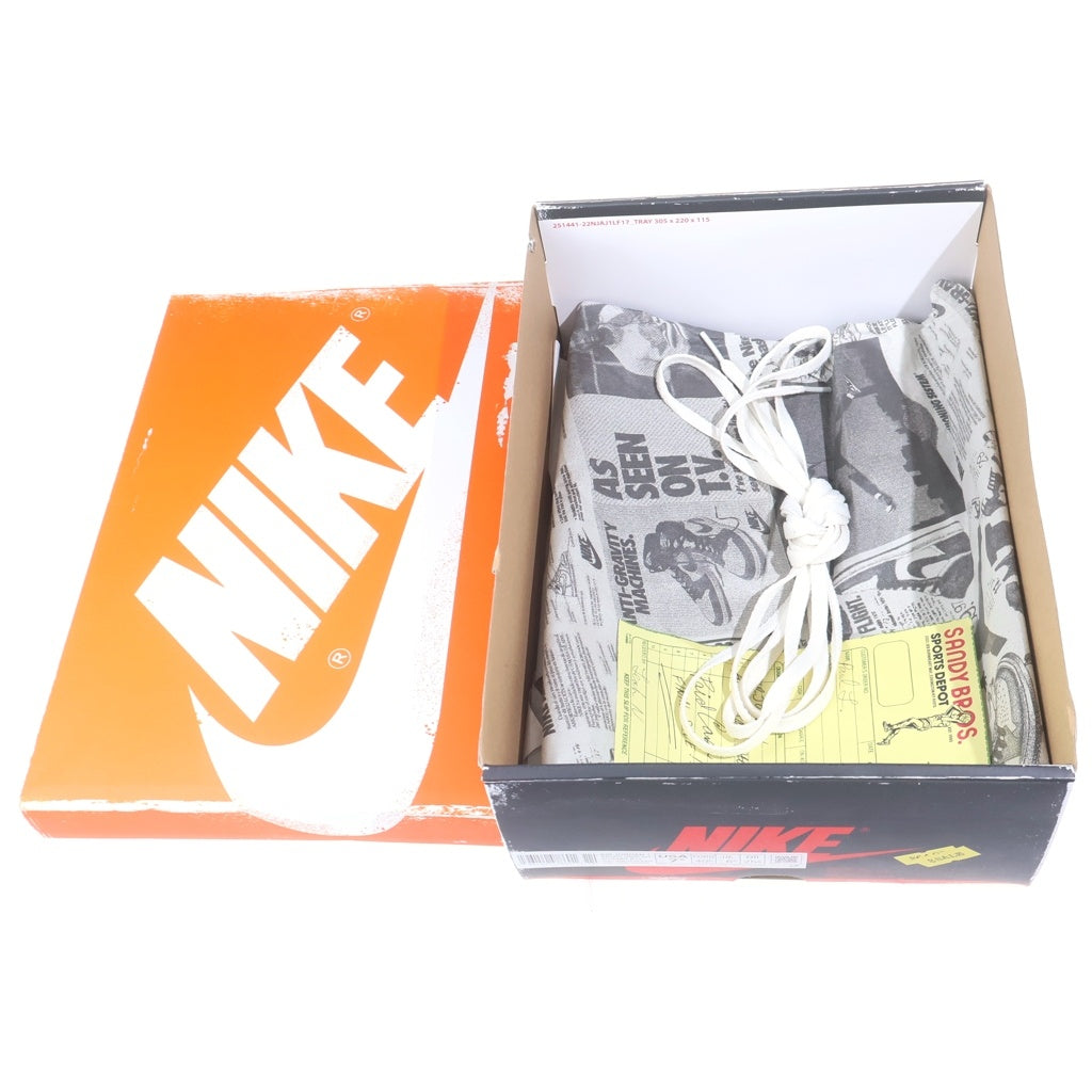 NIKE(ナイキ) AIR JORDAN 1 HIGH OG LOST&FOUND CHICAGO エアジョーダン1 ロストアンドファウンド シカゴ ハイカットスニーカー ホワイト/レッド US7.5/25.5cm DZ5485-612