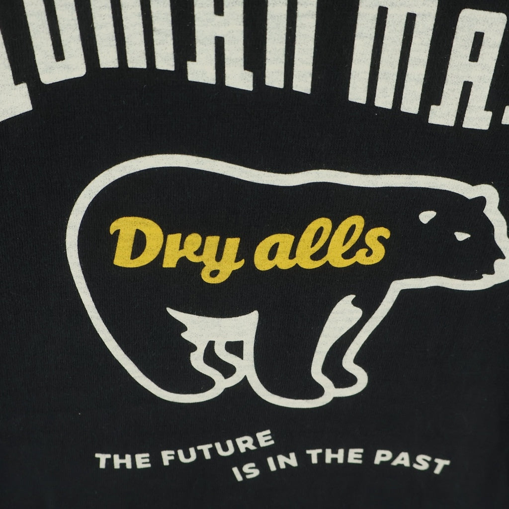 HUMAN MADE(ヒューマンメイド) 23AW GRAPHIC T-SHIRT グラフィック シロクマ コットン クルーネック カットソー 半袖 ブラック HM26TE007]