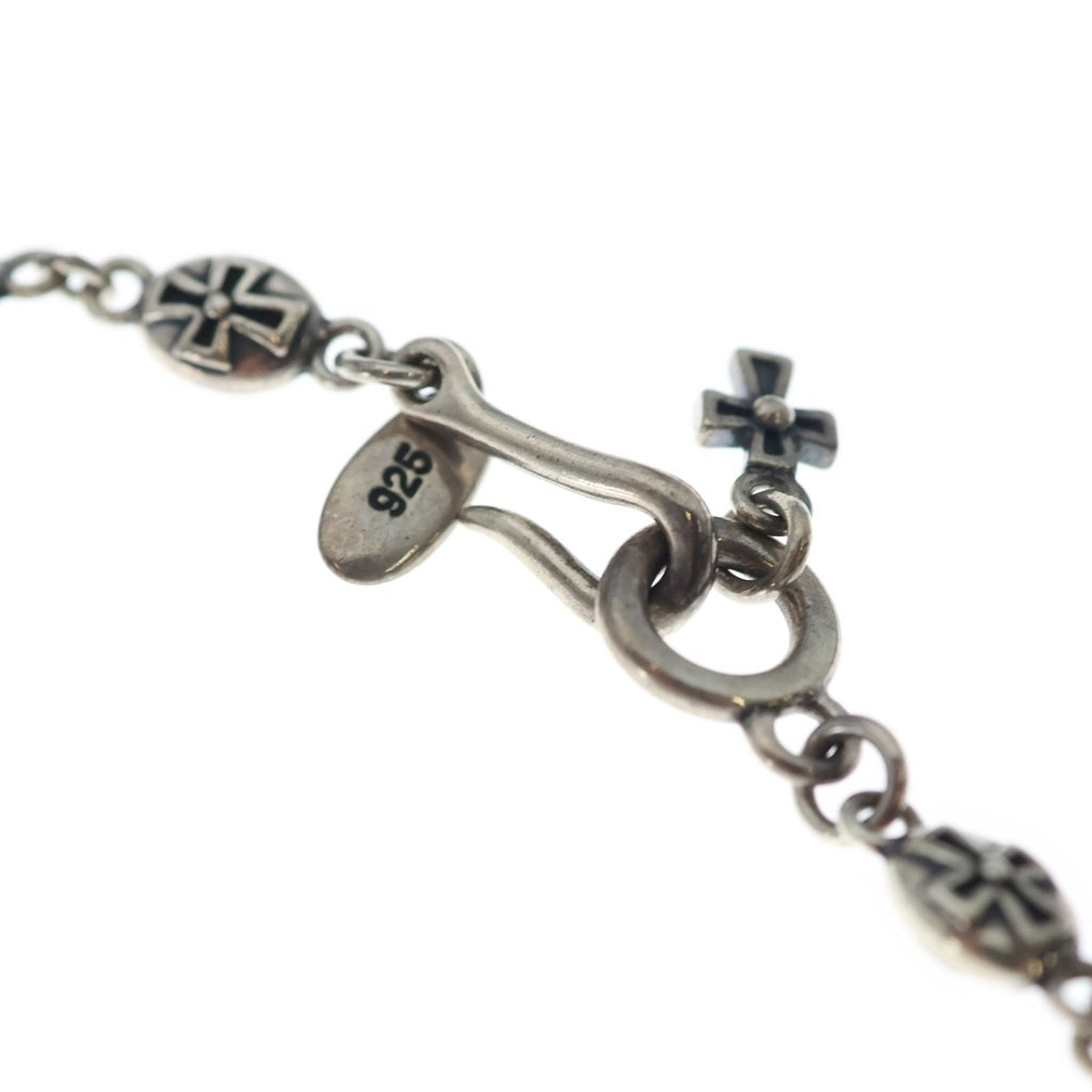Justin Davis(ジャスティンデイヴィス) HEAVY CROSS CHAIN QE2 ヘビークロスモチーフ ネックレスチェーン シルバー