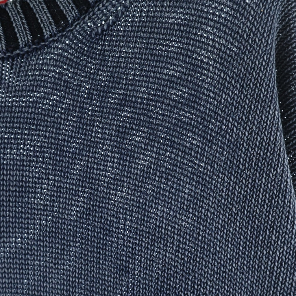 DIESEL(ディーゼル) 24AW K-DELOS-A ポリエステル クルーネック ニット セーター ネイビー A17842