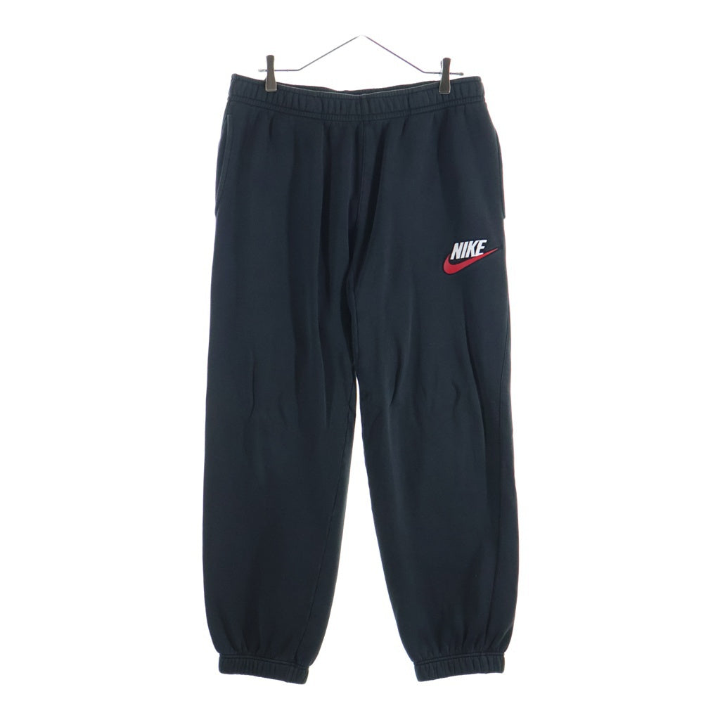 SUPREME(シュプリーム) 18AW ×NIKE Sweat Pant ナイキ ロゴワッペン スウェットパンツ ブラック BQ3768-010
