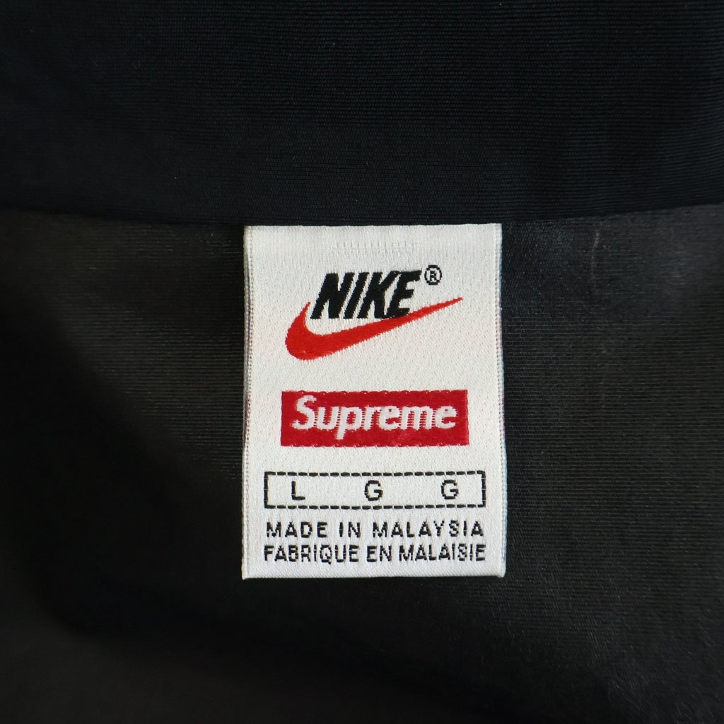 SUPREME(シュプリーム) 18AW ×NIKE Trail Running Jacket ナイキ トレイルランニング ジップアップナイロンジャケット ブラック 921635-010