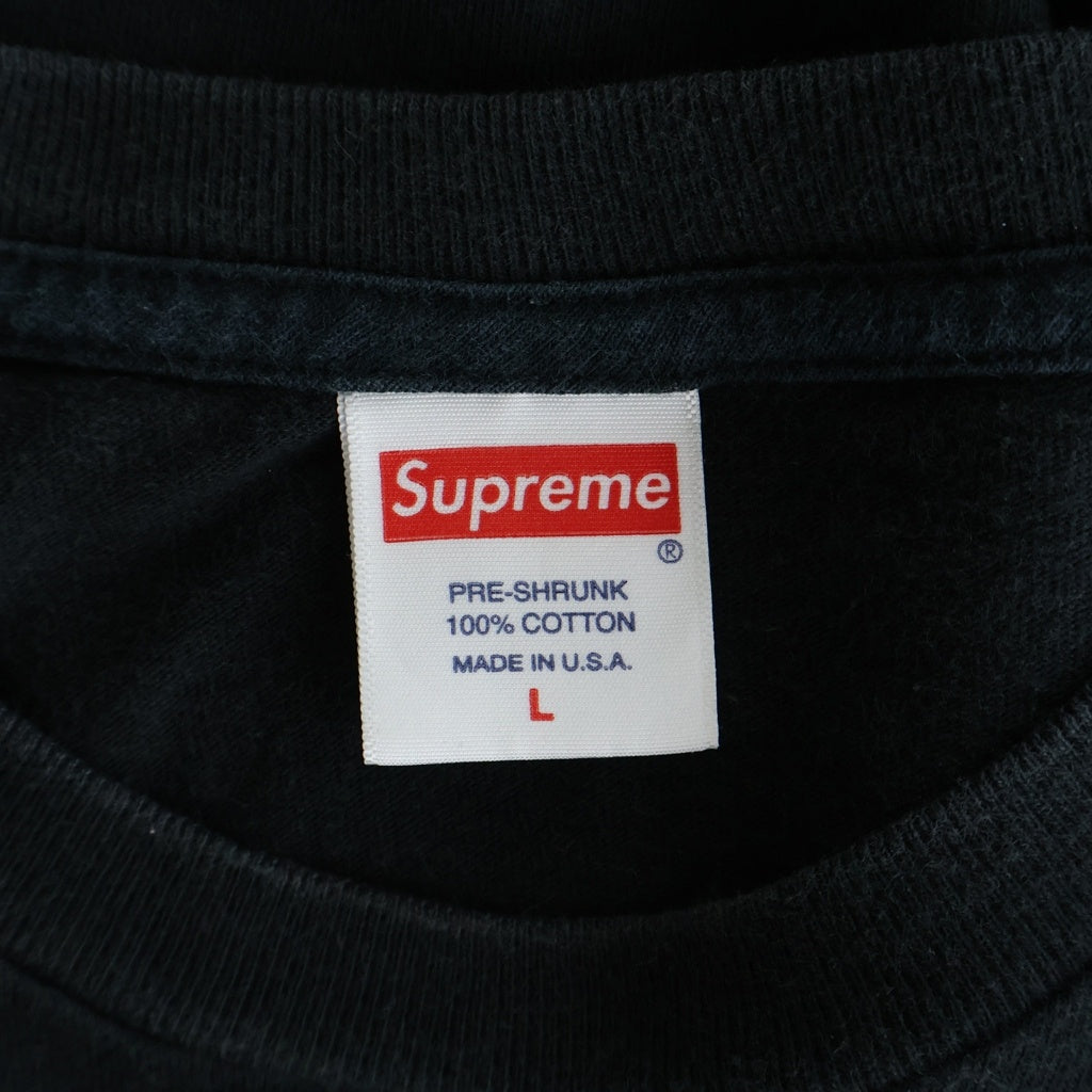 SUPREME(シュプリーム) 20AW Cross Box Logo Tee クロスボックスロゴ プリントTシャツ 半袖クルーネックカットソー ブラック
