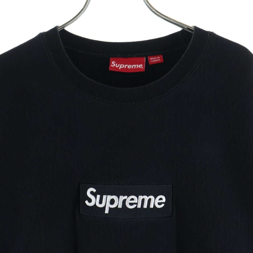 SUPREME(シュプリーム) 18AW Box Logo Crewneck ボックスロゴ クルーネックスウェットトレーナー ブラック