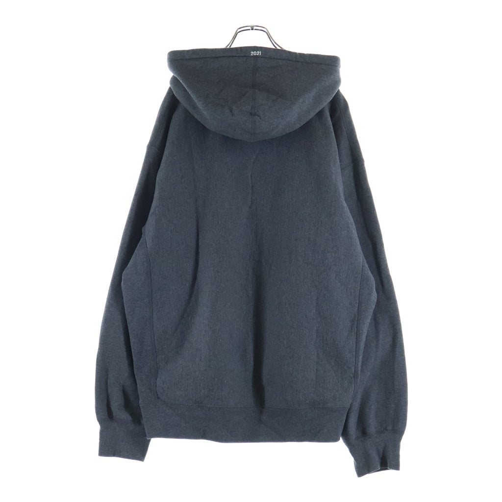 SUPREME(シュプリーム) 21AW Box Logo Hooded Sweatshirt ボックスロゴ プルオーバーパーカー フーディー グレー