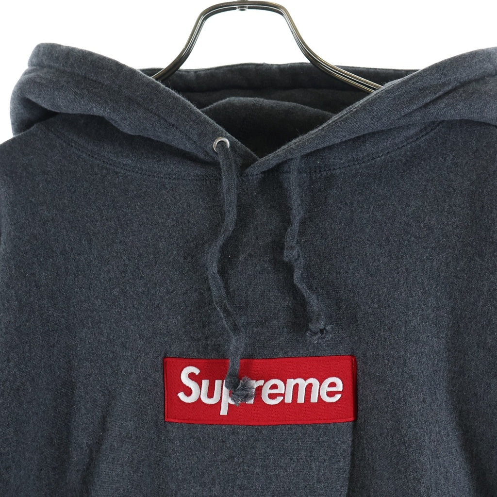 SUPREME(シュプリーム) 21AW Box Logo Hooded Sweatshirt ボックスロゴ プルオーバーパーカー フーディー グレー