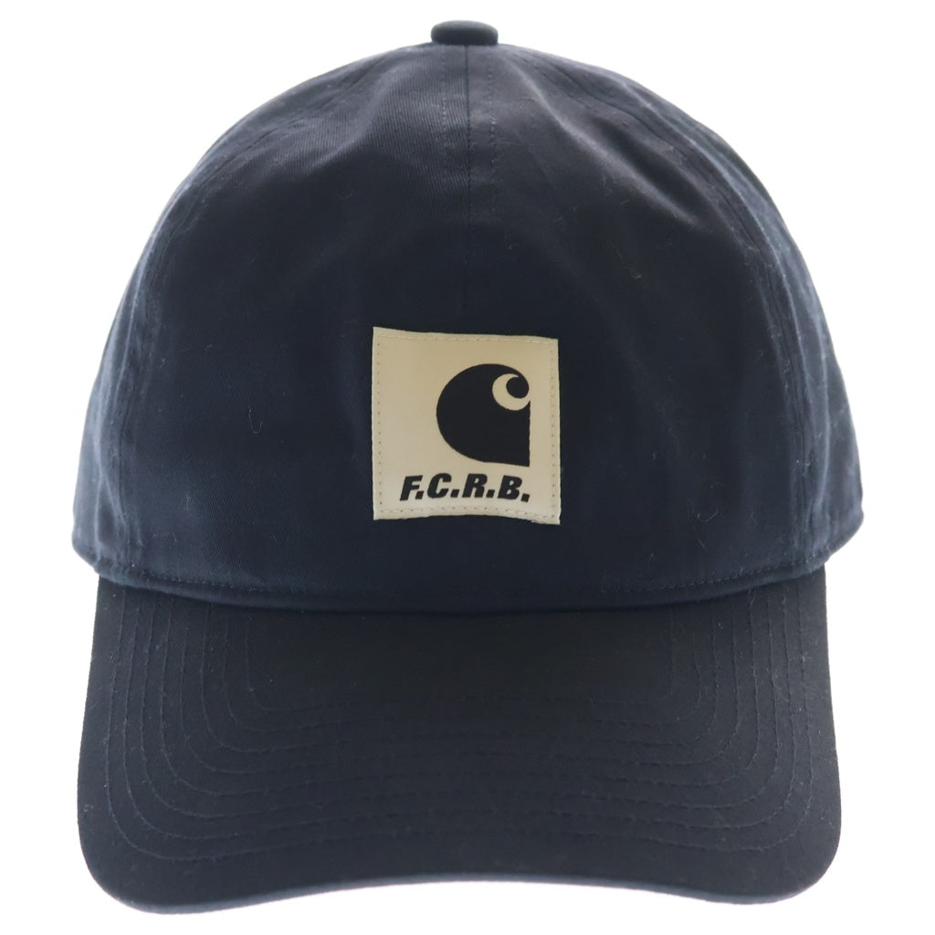 F.C.R.B./F.C.Real Bristol/FCRB(エフシーアールビー/エフシーレアルブリストル) 26SS ×CARHARTT WIP CAP カーハートウィップ 6パネル ベースボールキャップ 帽子 ネイビー FCRB-260129