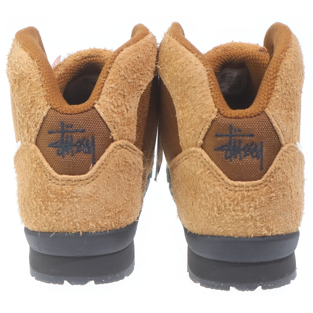 NIKE(ナイキ) ×STUSSY BALTORO HIGH LIGHT BRITISH TAN ステューシー バルトロ ライトブリティッシュタン ハイカットスニーカー ブラウン/ブラック US9/27cm IM7419-200