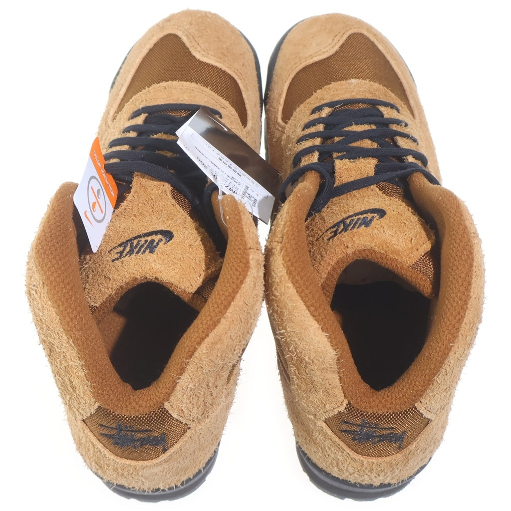 NIKE(ナイキ) ×STUSSY BALTORO HIGH LIGHT BRITISH TAN ステューシー バルトロ ライトブリティッシュタン ハイカットスニーカー ブラウン/ブラック US9/27cm IM7419-200