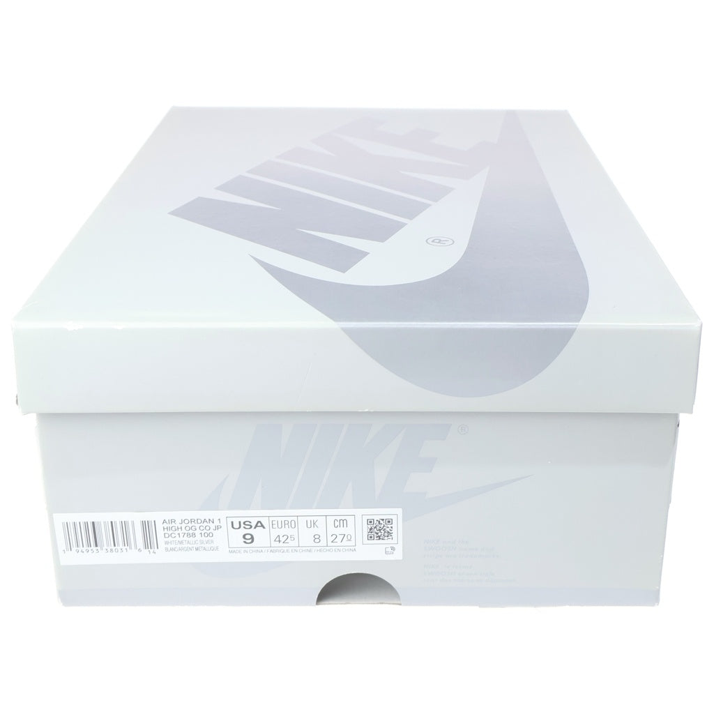 NIKE(ナイキ) AIR JORDAN 1 HIGH OG CO.JP MIDNIGHT NAVY 2020 エアジョーダン1 ミッドナイトネイビー ハイカットスニーカー ホワイト/ネイビー US9/27cm DC1788-100