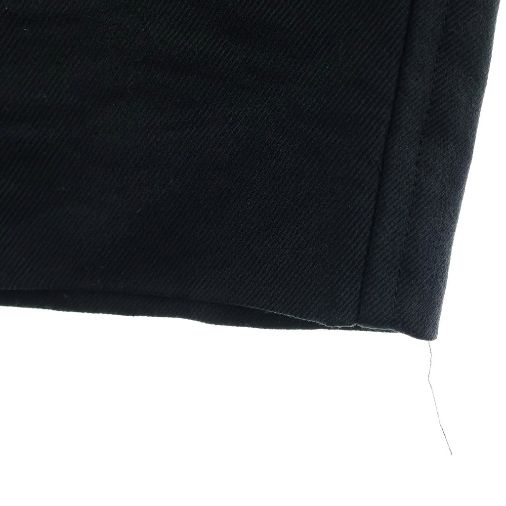 BLACK COMME des GARCONS(ブラックコムデギャルソン) 22SS AD2021 サルエルパンツ ゴムウエスト ブラック 1I-P015