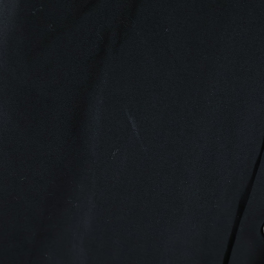BLACK COMME des GARCONS(ブラックコムデギャルソン) 22AW AD2022 レギュラーカラー コットン 長袖ねじれシャツ ブラック 1J-B012