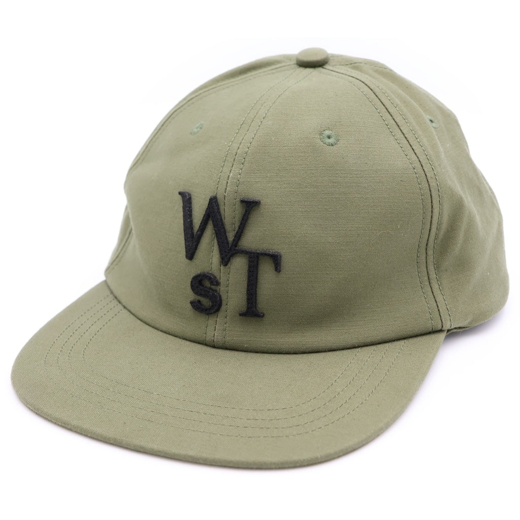 WTAPS(ダブルタップス) ×sacai Cotton Back Satin Cap サカイ コットン バックサテン キャップ 帽子 カーキ 25-0931S