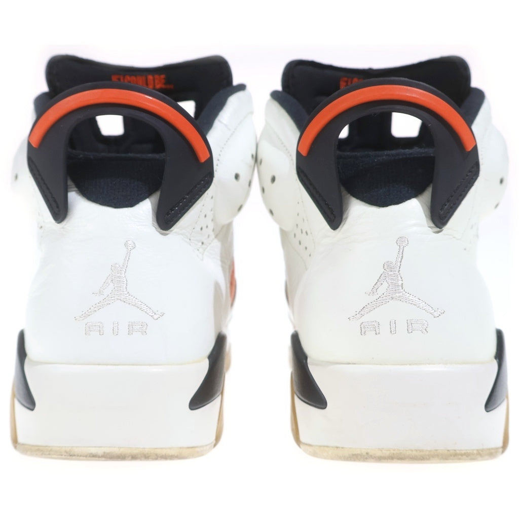 NIKE(ナイキ) AIR JORDAN 6 RETRO GATORADE エアジョーダン 6 レトロ ゲータレード ハイカットスニーカー ホワイト/オレンジ US9.5/27.5cm 384664-145