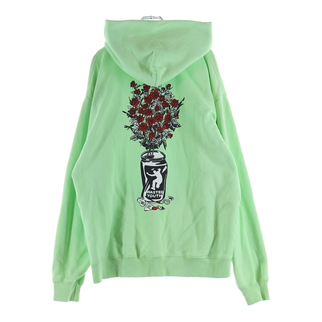 UNION(ユニオン) 21AW ×VERDY WASTED YOUTH HOODIE ヴェルディ ウェイステッドユース プルオーバーフーデッドパーカー グリーン