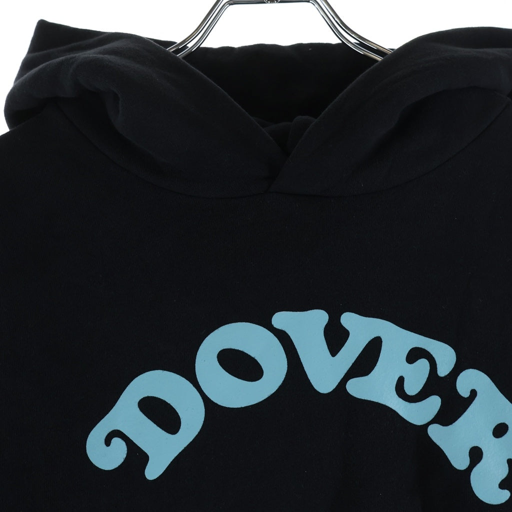 DOVER STREET MARKET(ドーバーストリートマーケット) ×VERDY ヴェルディ ロゴプリント プルオーバーフーデッドパーカー ブラック