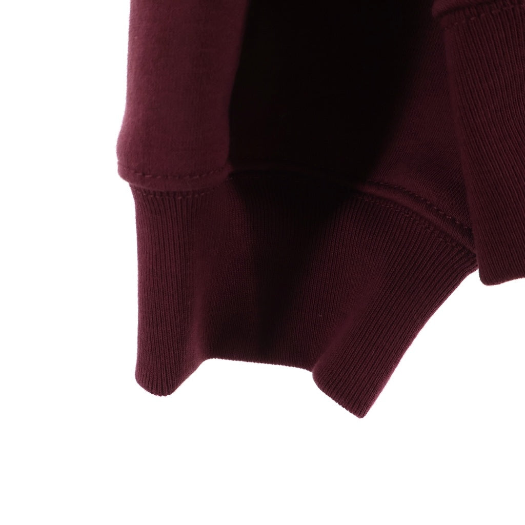 Palace Skateboards(パレススケートボーズ) 24SS ×GAP PAL HOODED SWEATSHIRT ギャップ カレッジロゴ プルオーバーフーデッドパーカー バーガンディ S/427453-03