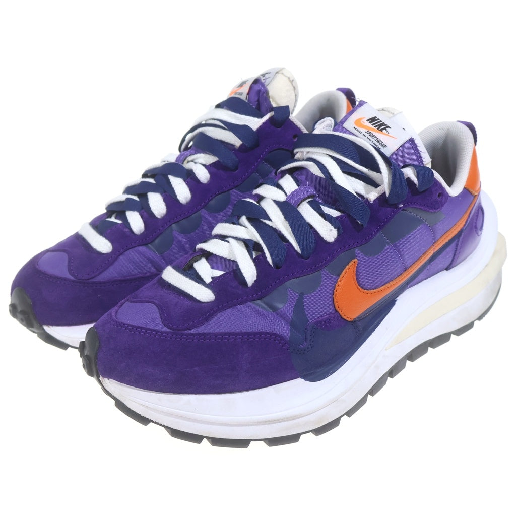 NIKE(ナイキ) ×SACAI VAPORWAFFLE DARK IRIS ヴェイパーワッフル ダークアイリス ローカットスニーカー パープル/オレンジ US9/27cm DD1875-500