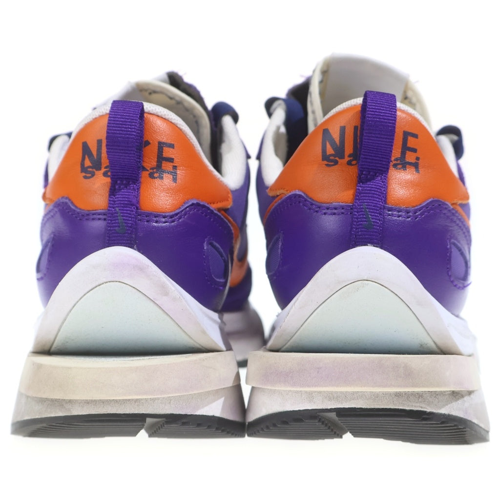 NIKE(ナイキ) ×SACAI VAPORWAFFLE DARK IRIS ヴェイパーワッフル ダークアイリス ローカットスニーカー パープル/オレンジ US9/27cm DD1875-500