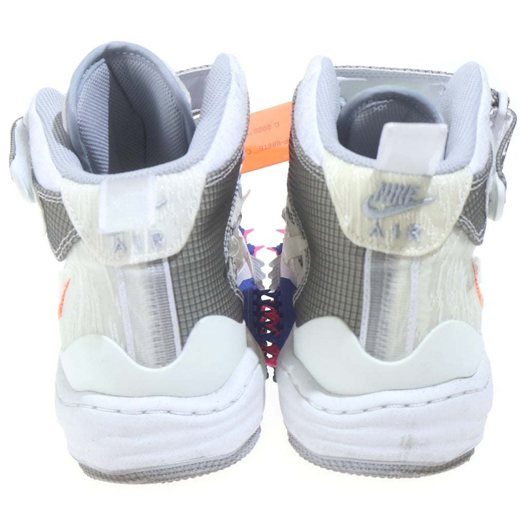 NIKE(ナイキ) ×OFF WHITE AIR FORCE 1 MID SP オフホワイト エアフォース1 ミッドカットスニーカー ホワイト US9/27cm DO6290-100