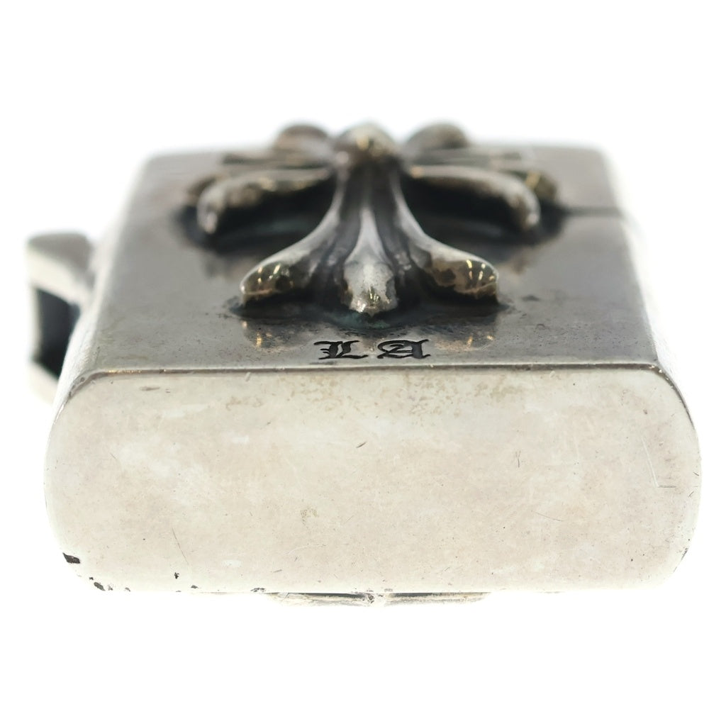 CHROME HEARTS(クロムハーツ) ZIPPO LIGHTERZ-V4 LA限定スモールCHクロスジッポライター シルバー