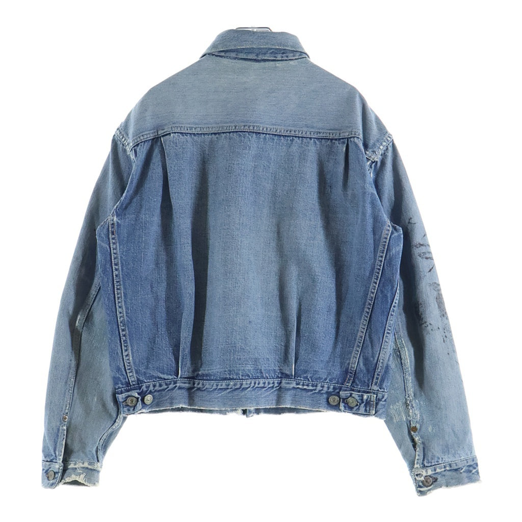 Levi's(リーバイス) 50S VINTAGE 507XX 2nd BIG E セカンド ハギ付き ボタン裏17 紙パッチ ヴィンテージ デニムジャケット インディゴ