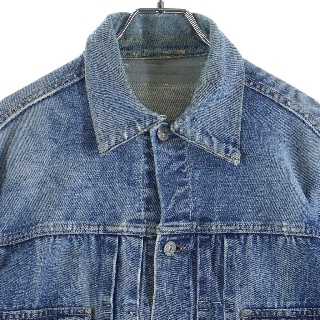 Levi's(リーバイス) 50S VINTAGE 507XX 2nd BIG E セカンド ハギ付き ボタン裏17 紙パッチ ヴィンテージ デニムジャケット インディゴ
