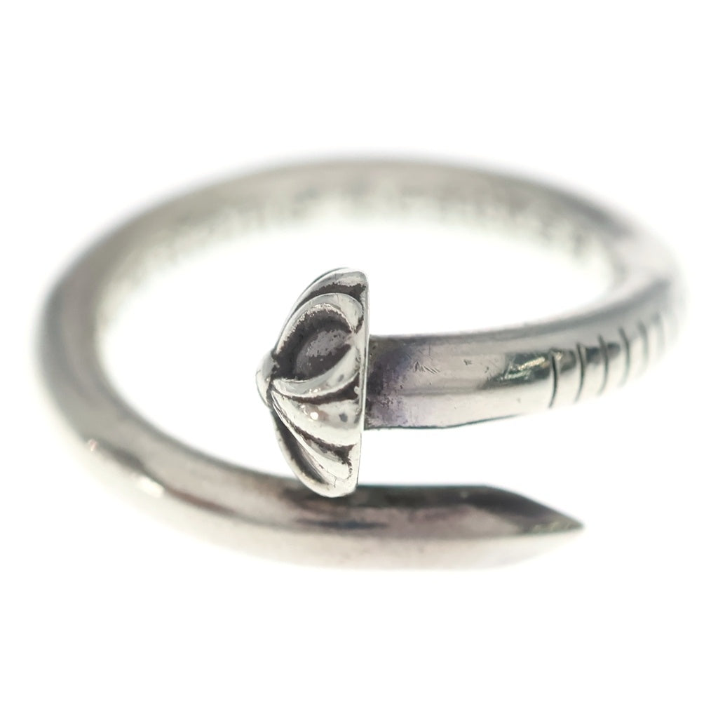 CHROME HEARTS(クロムハーツ) NAIL CRSBALL ネイル クロスボール リング シルバー BCA349